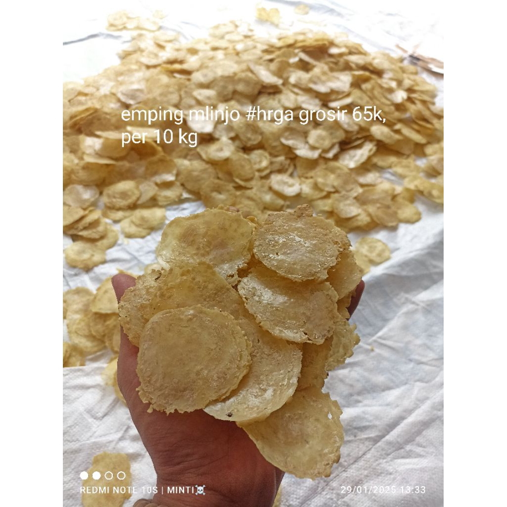 

krupuk emping mijnjo