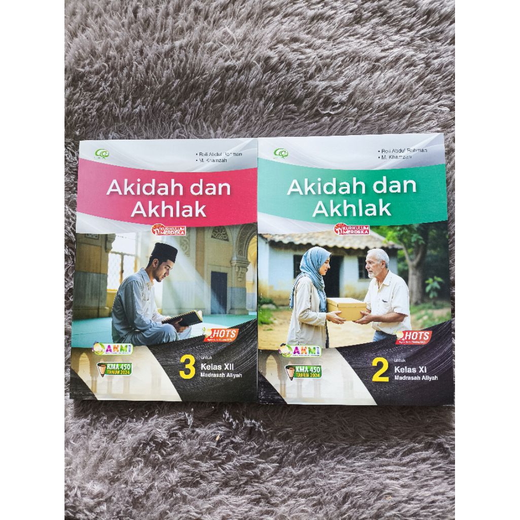 Aqila Akidah Akhlak Kelas 10 11 12 MA Tiga Serangkai KMA 450 Revisi Terbaru