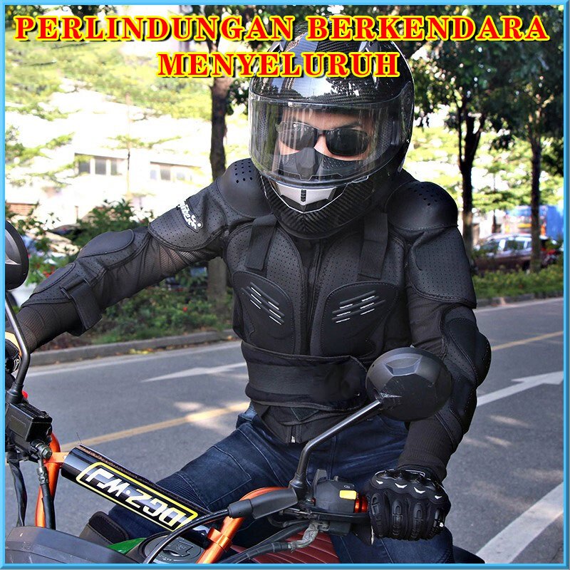 ⚡COD+ Rekomendasi Produk Baru⚡ Jersey motor / termasuk jaket lapis baja dan celana off-road / Perlen