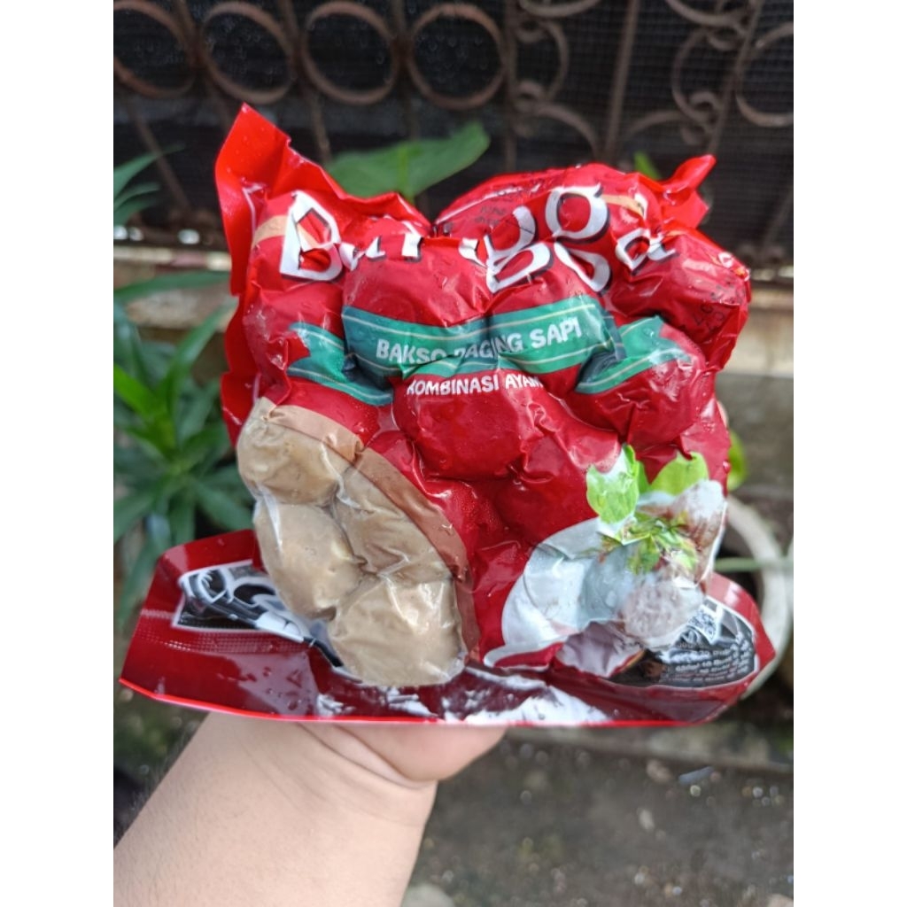 

Bangga Bakso Sapi Urat Super Kombinasi (isi 25pcs) Kemasan 600gram