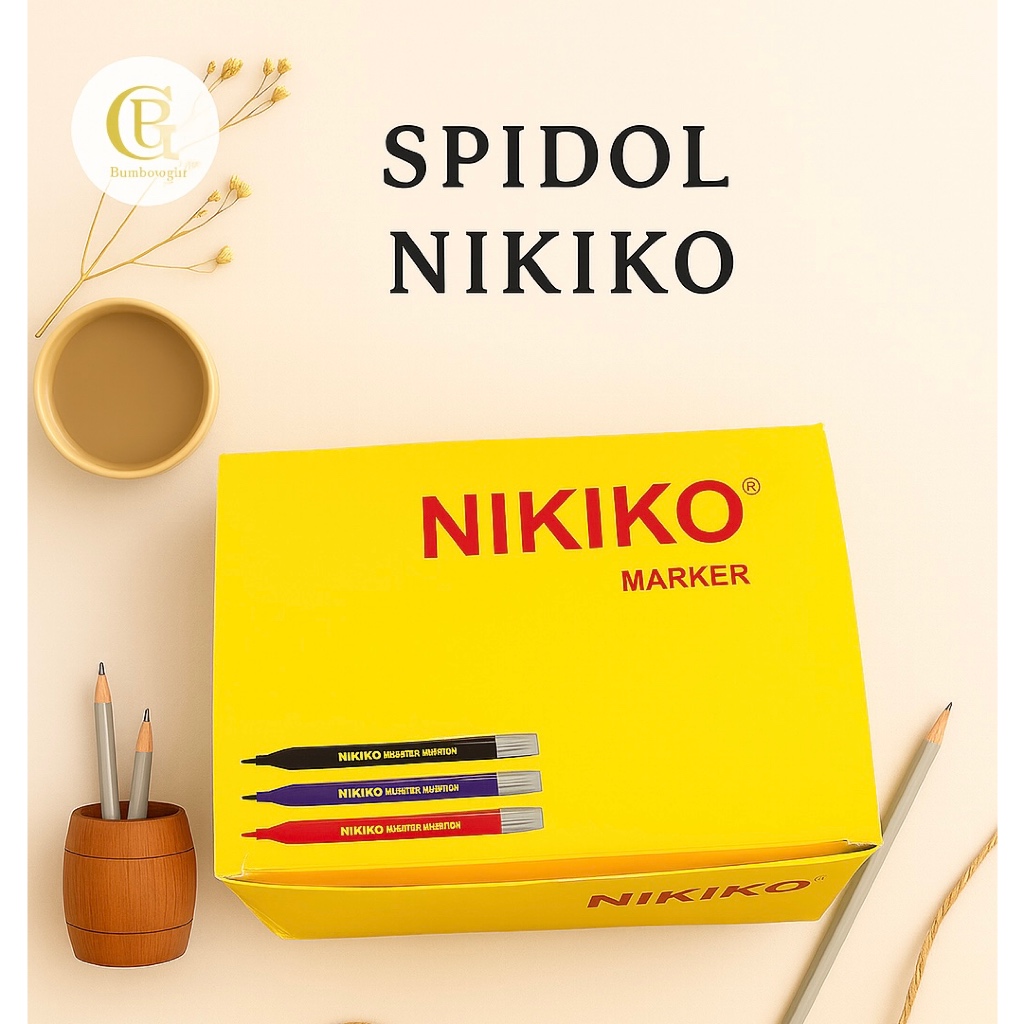 

GROSSIR / SPIDOL NIKIKO WARNA / SPIDOL WARNA / SPIDOL / MARKER NIKIKO / SPIDOL MARKER / SPIDOL WARNA MURAH