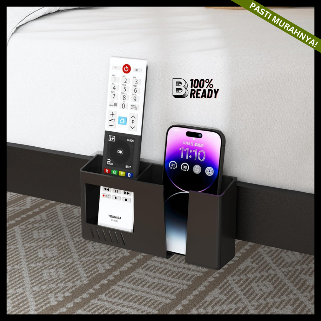 Rak Remote Tempel Dinding / Tempat Remote Dinding / Tempat Case HP Dinding