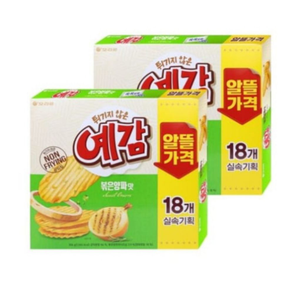 

(PO KOREA) ORION YEGAM STIR-FRIED ONION FLAVOR SET 2 (1 BOX = 18PCS)