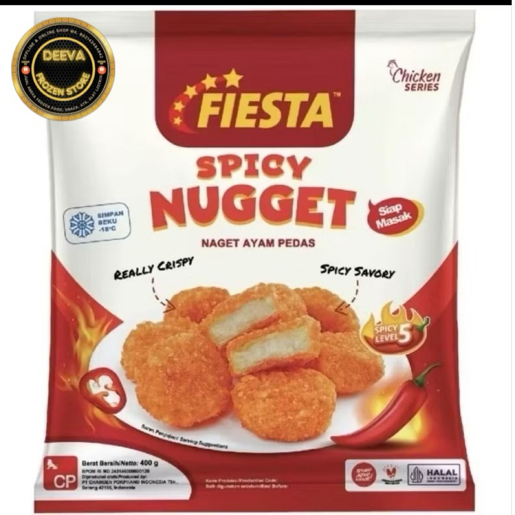 

Fiesta Spicy Nugget 400g