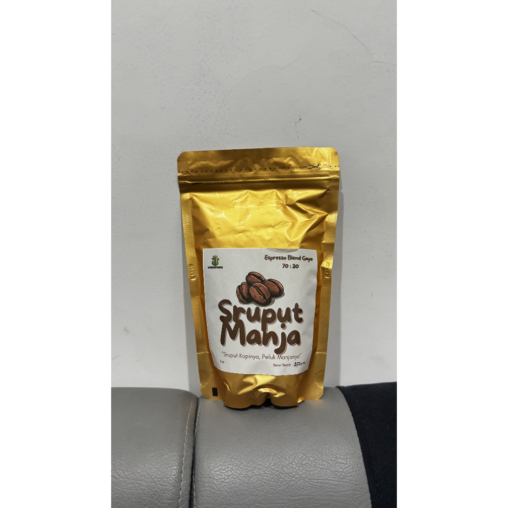 

Sruput Manja - Kopi Bubuk Premium Espresso Blend Gayo 70 : 30 150gr ( Robusta : Arabika )