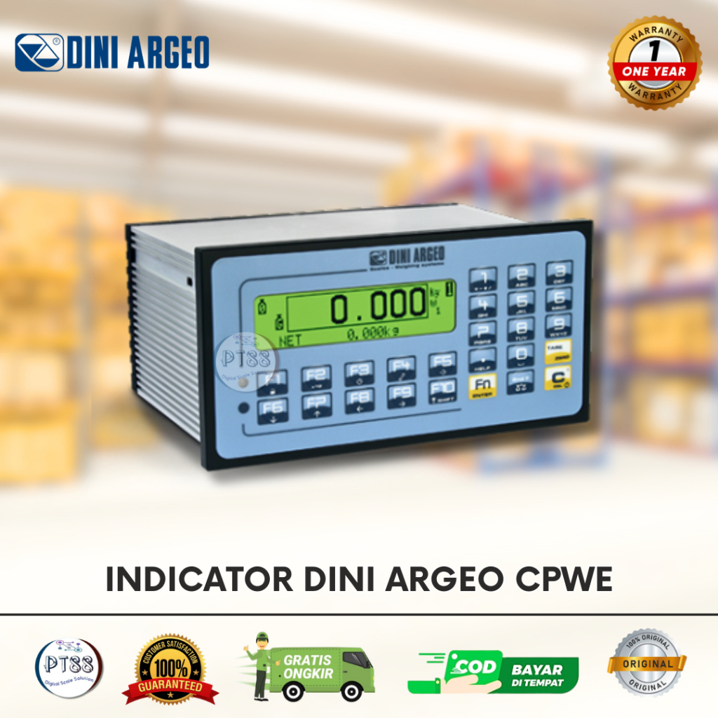 INDIKATOR TIMBANGAN DINI ARGEO CPWE / INDICATOR TIMBANGAN DINI ARGEO CPWE ORIGINAL
