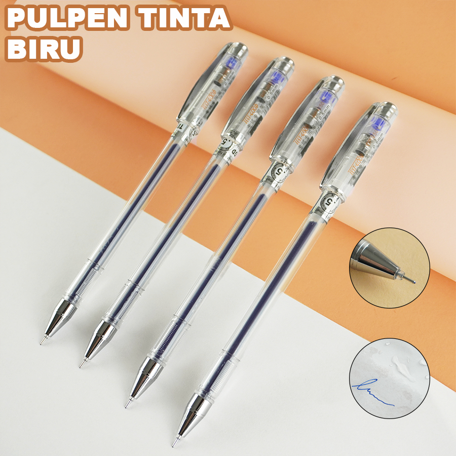 

Pulpen Gel 0.5mm – Isi 12 PCS – Anti Luntur & Cepat Kering – Warna Biru / Hitam / Merah PE-010201