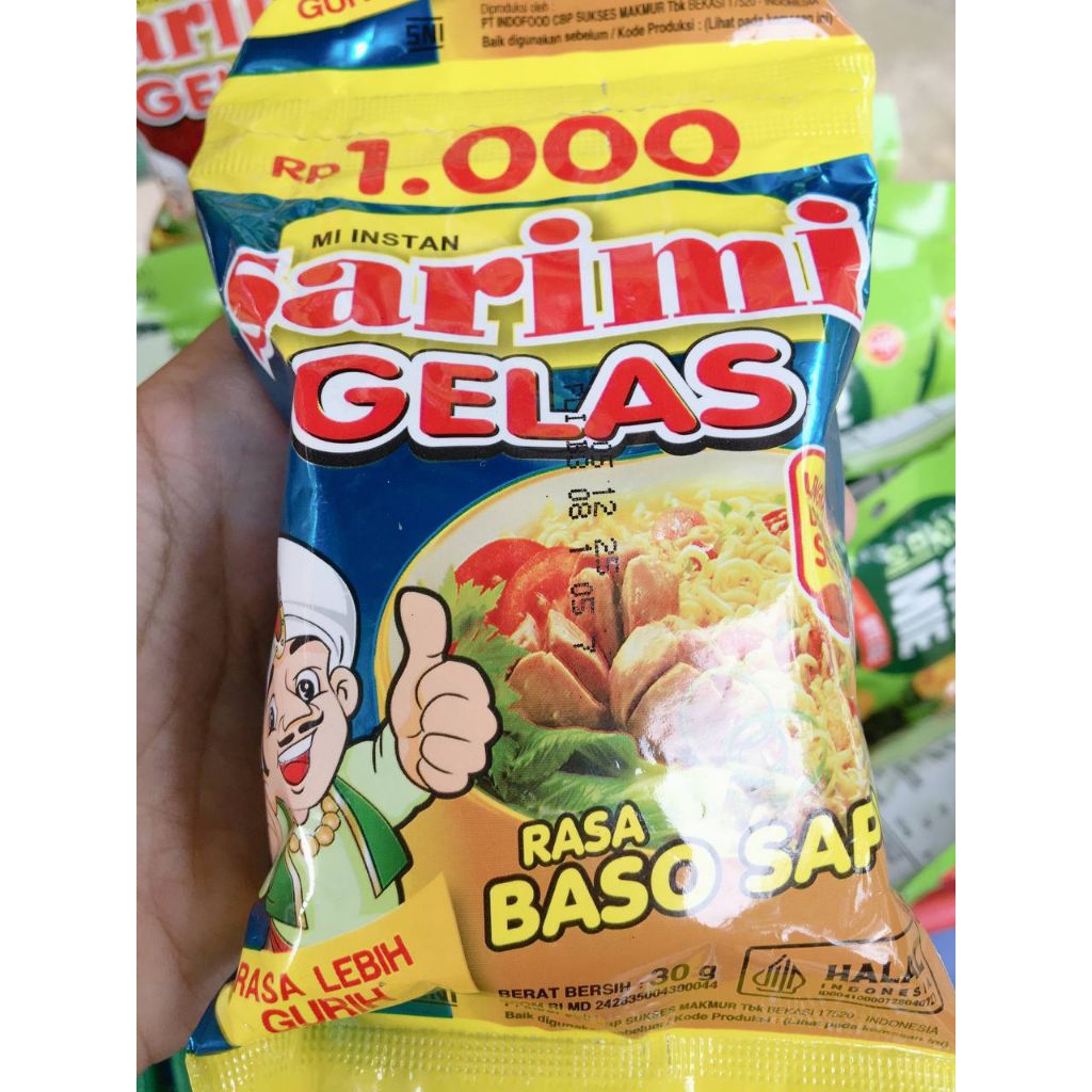 

Snack Murah Sarimi Gelas