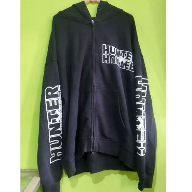 Hoodie Double Zipper Anime Hunter X Hunter Killua Zoldyck