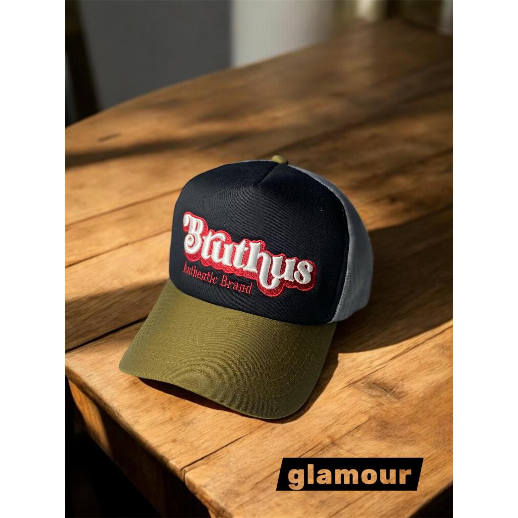 Bruthus Limited Edition Trucker Hat / Topi Jaring - College | Topi Adventeur  BruthusTopi Pria Truck
