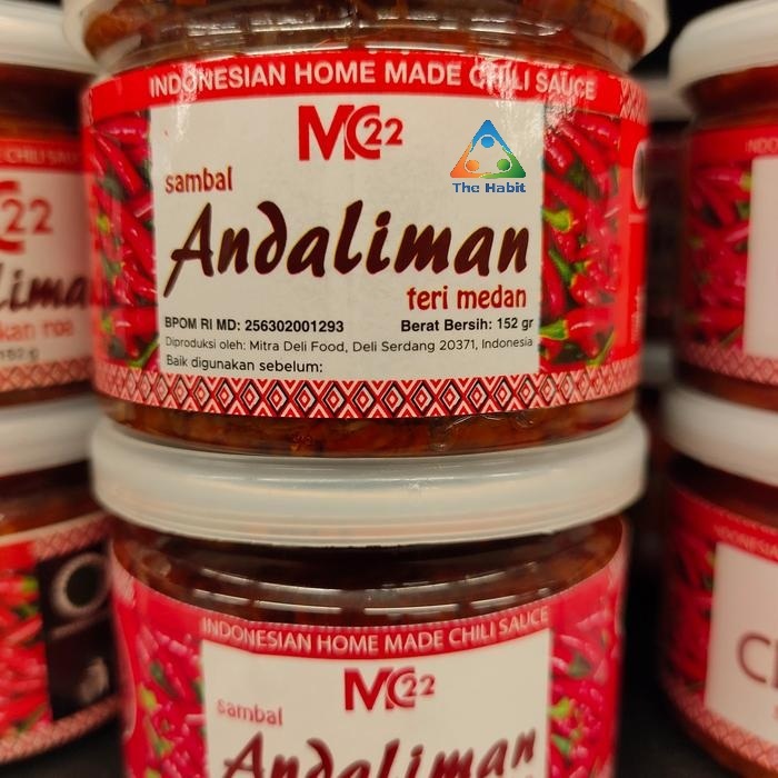 

(The Habit) SAMBAL ANDALIMAN TERI MEDAN MC22 152 GR