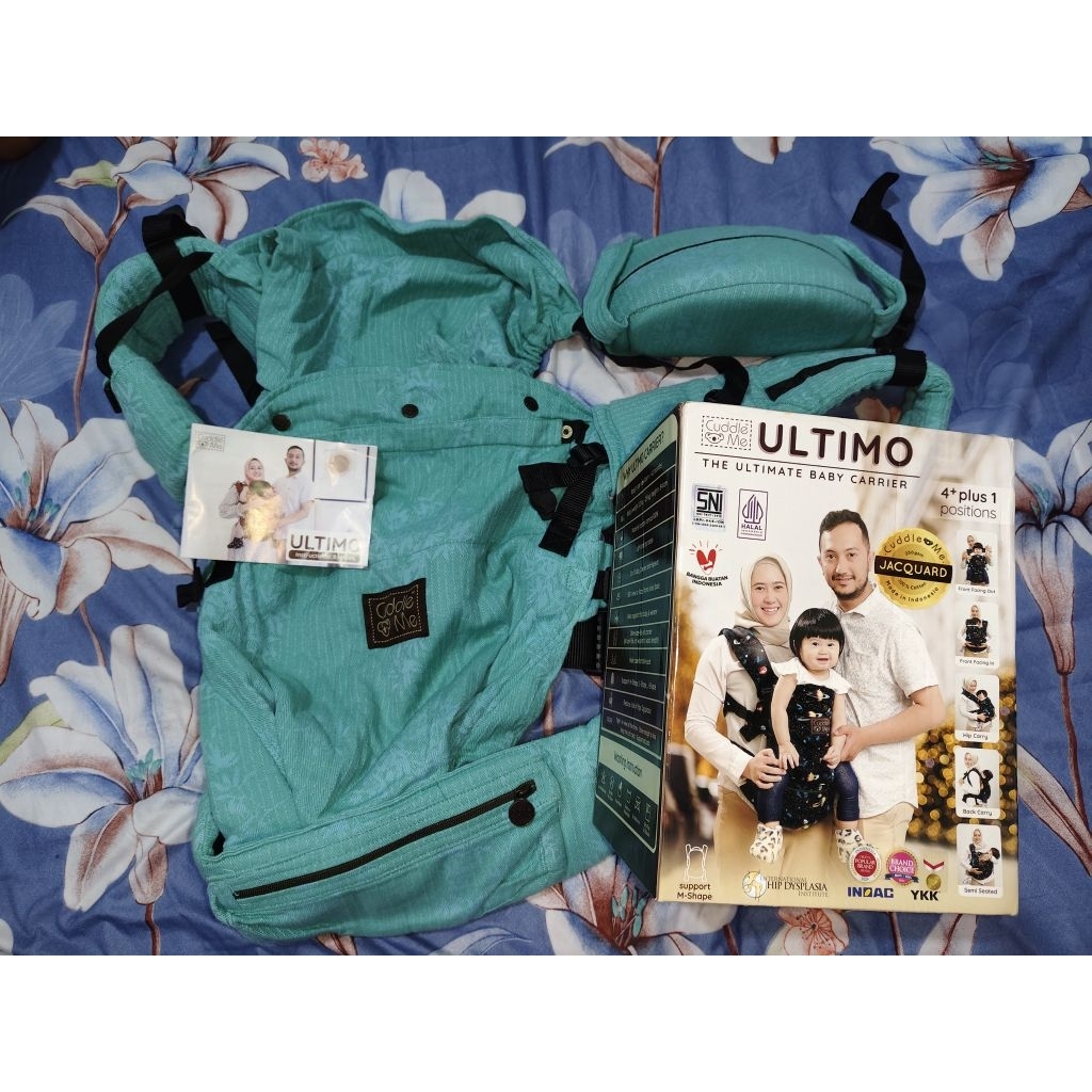 Preloved Cuddle Me Ultimo WCSSC Tenun Jacquard (Bamboo Topaz)