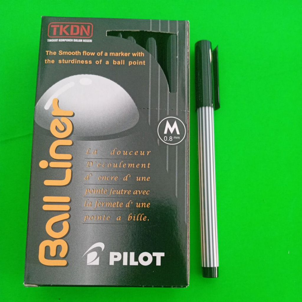 

Balliner Pilot Hitam 0.8mm per pcs ( satuan)