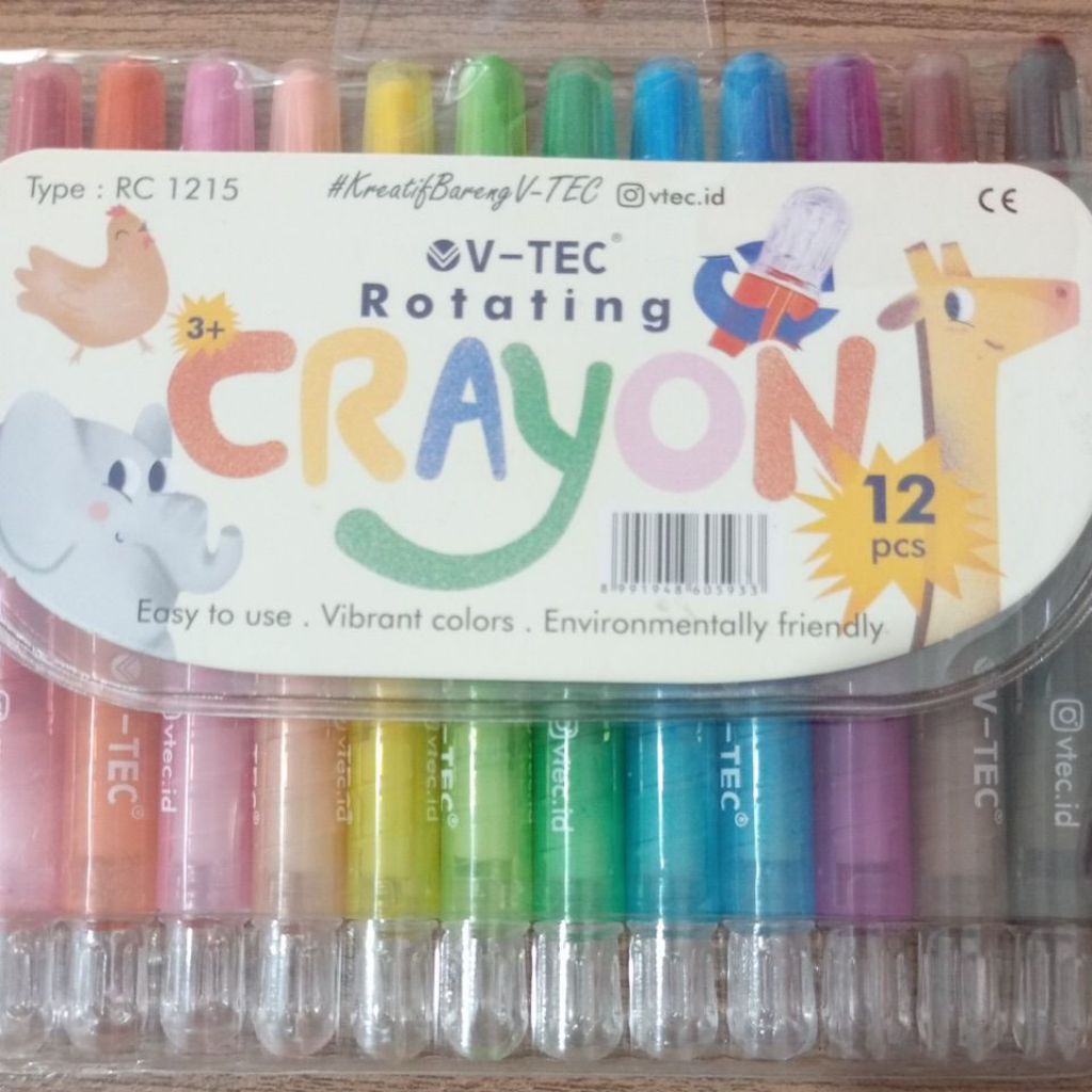 

V-TEC Rotating Crayon Type RC