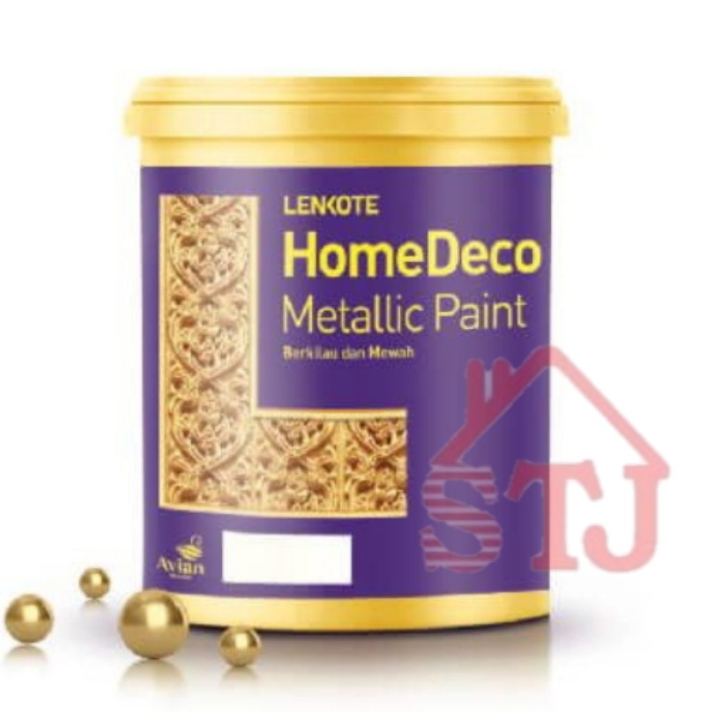 Homedeco Metalic cat emas cat metalik
