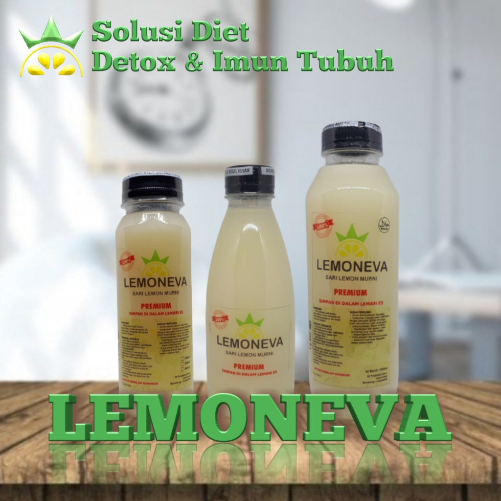 

LEMONEVA SARI LEMON ASLI KEMASAN 250 ML