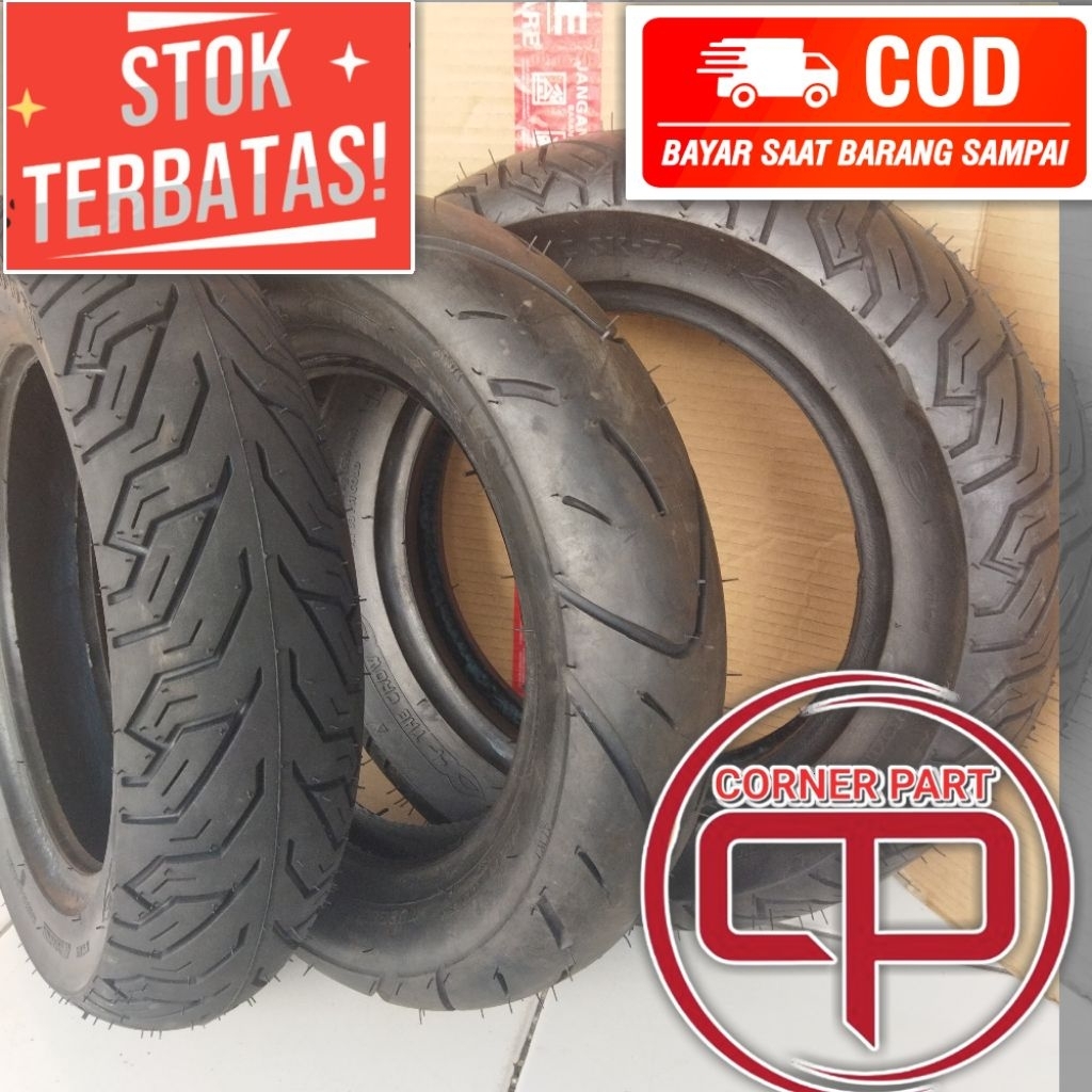 BAN LUAR VESPA RING 90/90-10 DAN 100/90-10 Lost Pack UKURAN TUBELESS 10×90/90 dan 10×100/90