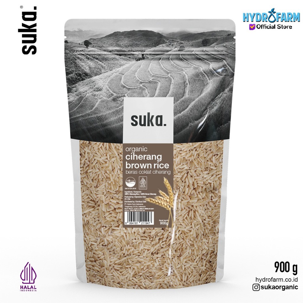 

Suka - Organic Ciherang Brown Rice / Beras Coklat Ciherang