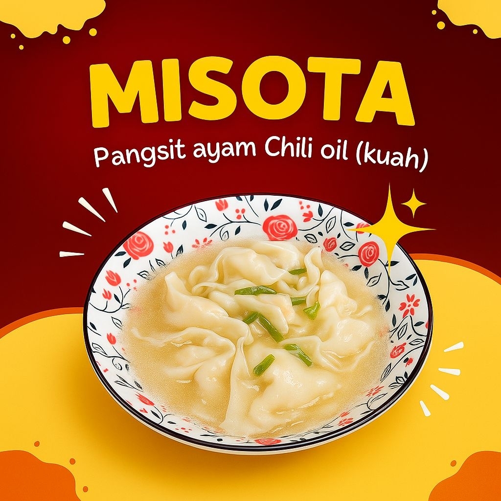 

Pangsit Pedas Kuah isi 6pcs – Frozen Food Siap Masak