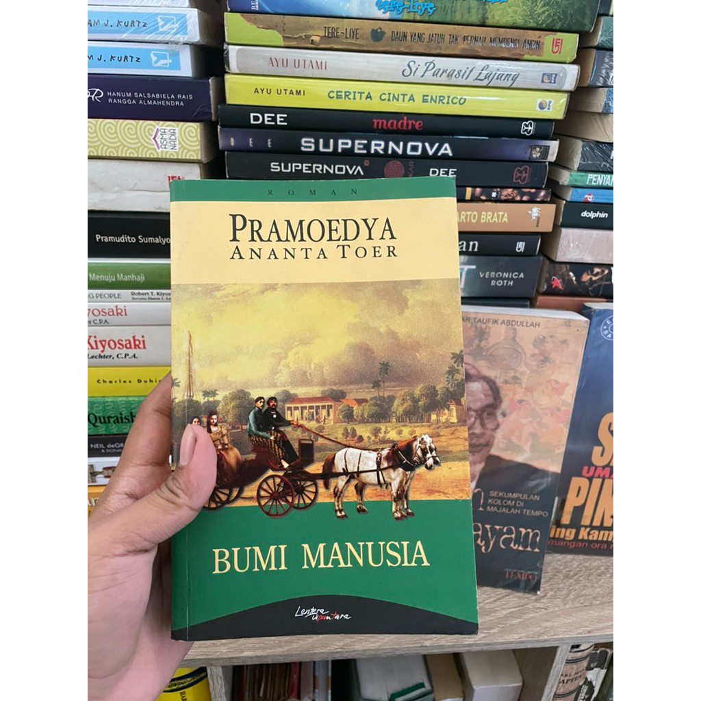 Buku Bekas Original - Bumi manusia - Pramoedya Ananta Toer