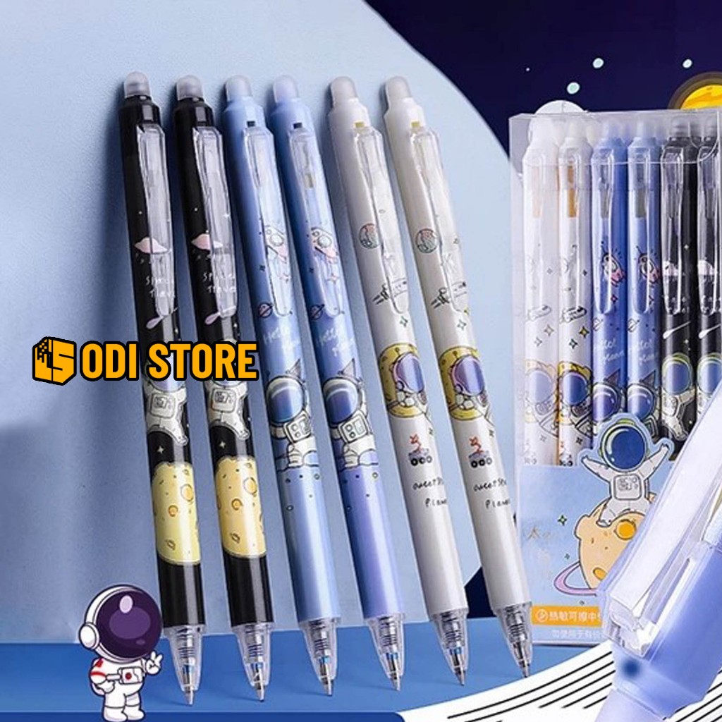 

Pena Gel Karakter / Pena Aesthetic Edition Kartun / Erasable Gel Pen / Pulpen Kartun Karakter Lucu