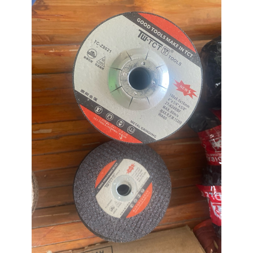 Gerinda Cuting dan poles 4X6 WD mata gerinda Cuting besi dan poles metal batu grinda grinding disc