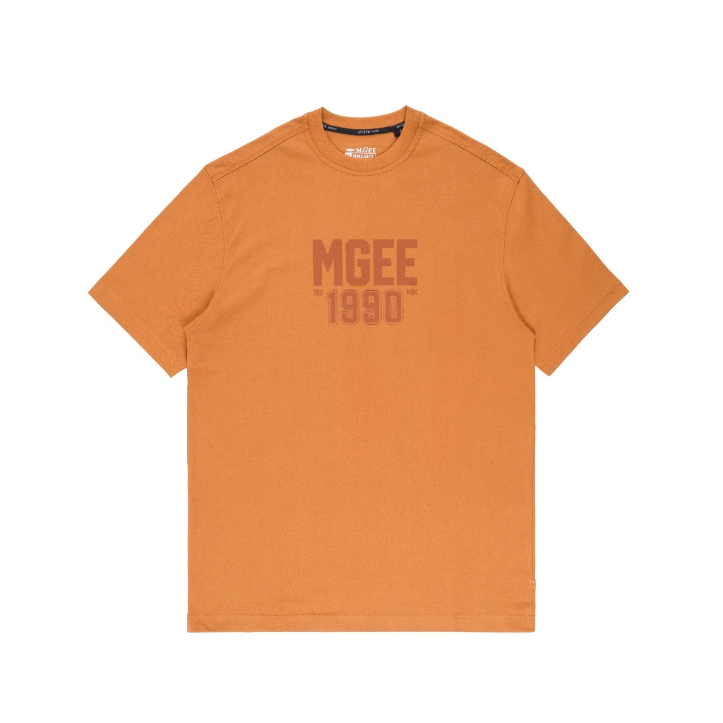 Kaos MGEE Original - Kaos Kasual Lengan Pendek Pria Original MGEE Oliver CKPR 149 Dark Mustard