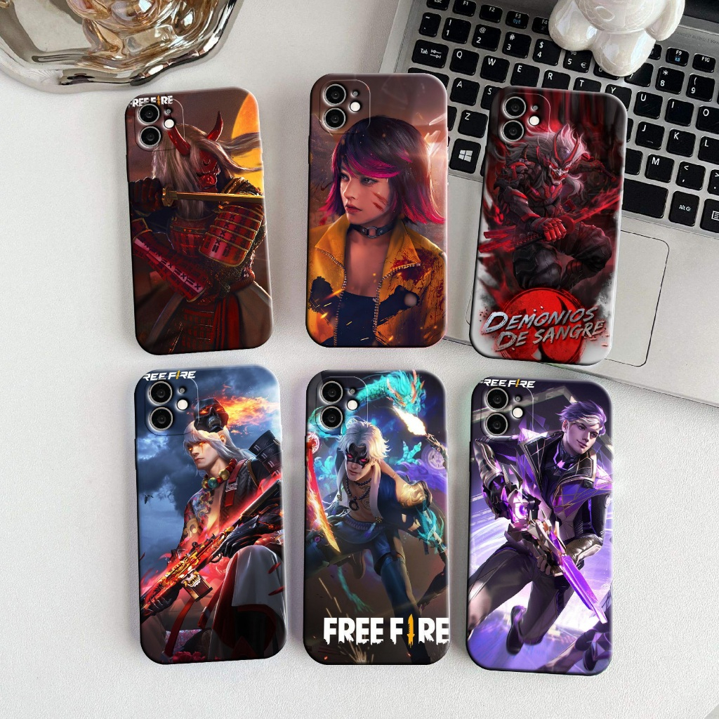 [TB38] Case Free Fire Untuk VIVO Y200E Y02 Y03 Y15S Y16 Y17 Y17S Y18 Y19 Y19S Y20 Y21 Y22 Y27 Y29 Y3