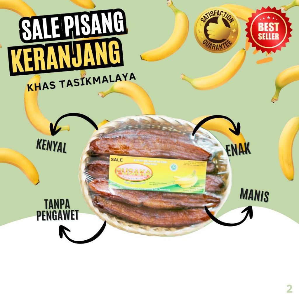 

[PREMIUM] Sale Pisang Ambon 500 gr Homemade Khas Tasikmalaya Best Seller