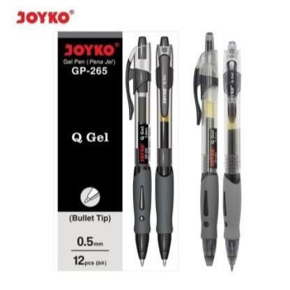 

Pulpen / Bolpen Gel Pen (Pena Jel) Joyko GP-265 Q Gel - Hitam - Biru