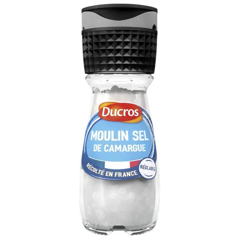 

Ducros Moulin Sel de Camargue Fleur de Sel Camargue Salt Grinder Garam Laut Kasar Gilingan Perancis