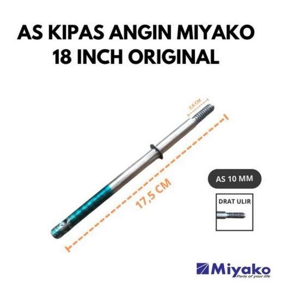 As Kipas Angin Miyako 18in original As Kipas Angin Miyako