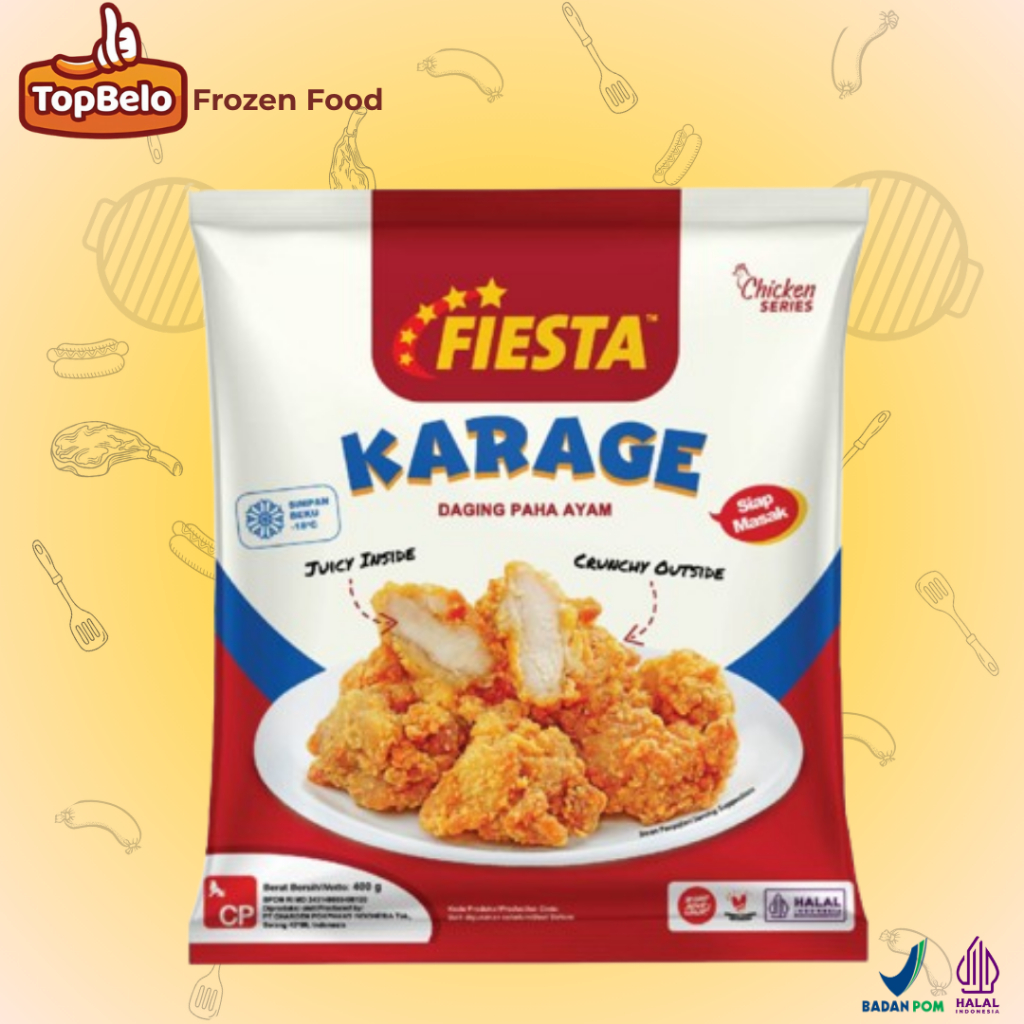 

FIESTA Chicken Karage 400gr Ayam - Top Belo Frozen Food