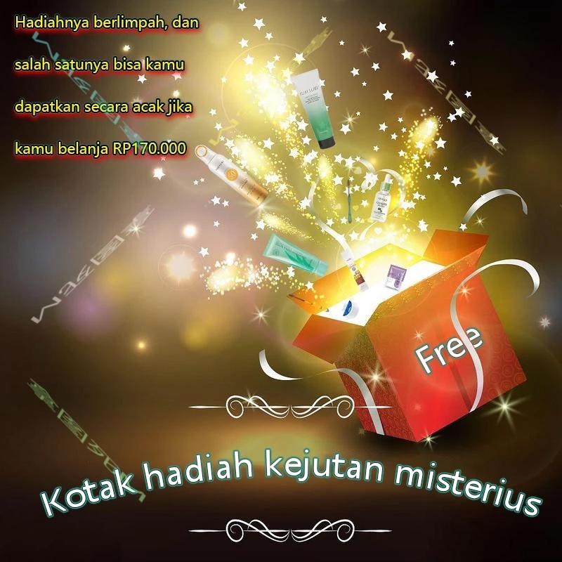 

Kotak hadiah kejutan misterius Hadiah yang melimpah