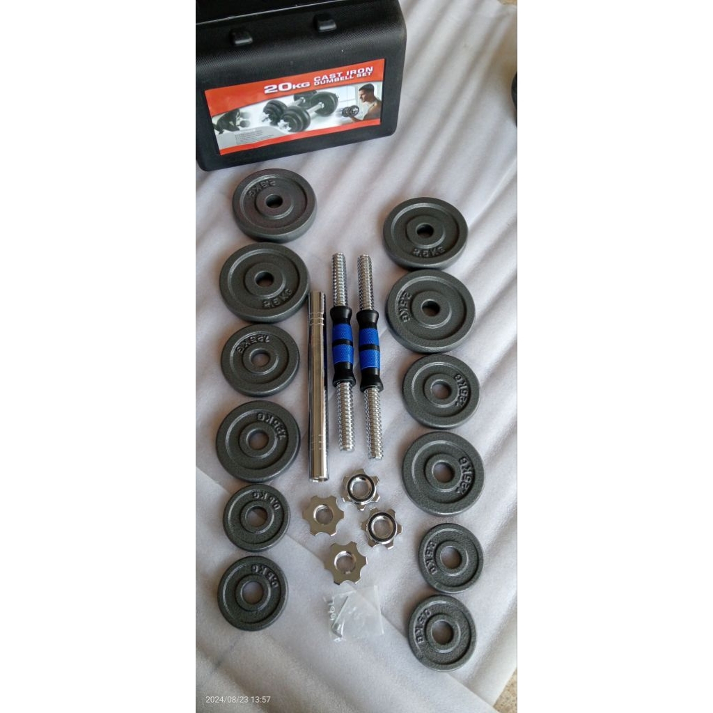 Dumbell set 20kg