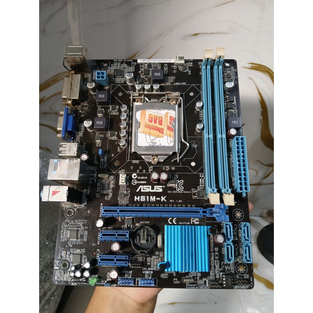 MOTHERBOARD  ASUS H61M