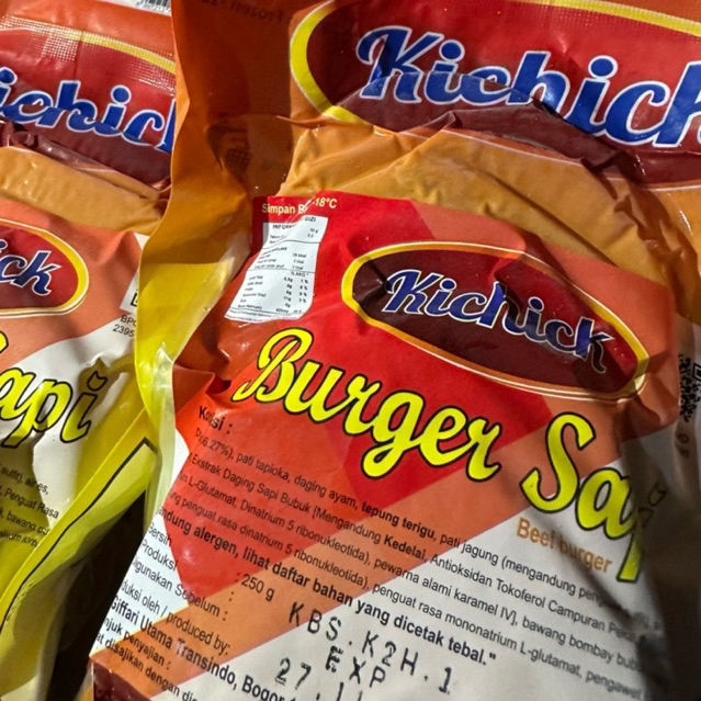 

Kichick Burger Slice Sapi Jumbo 280gr
