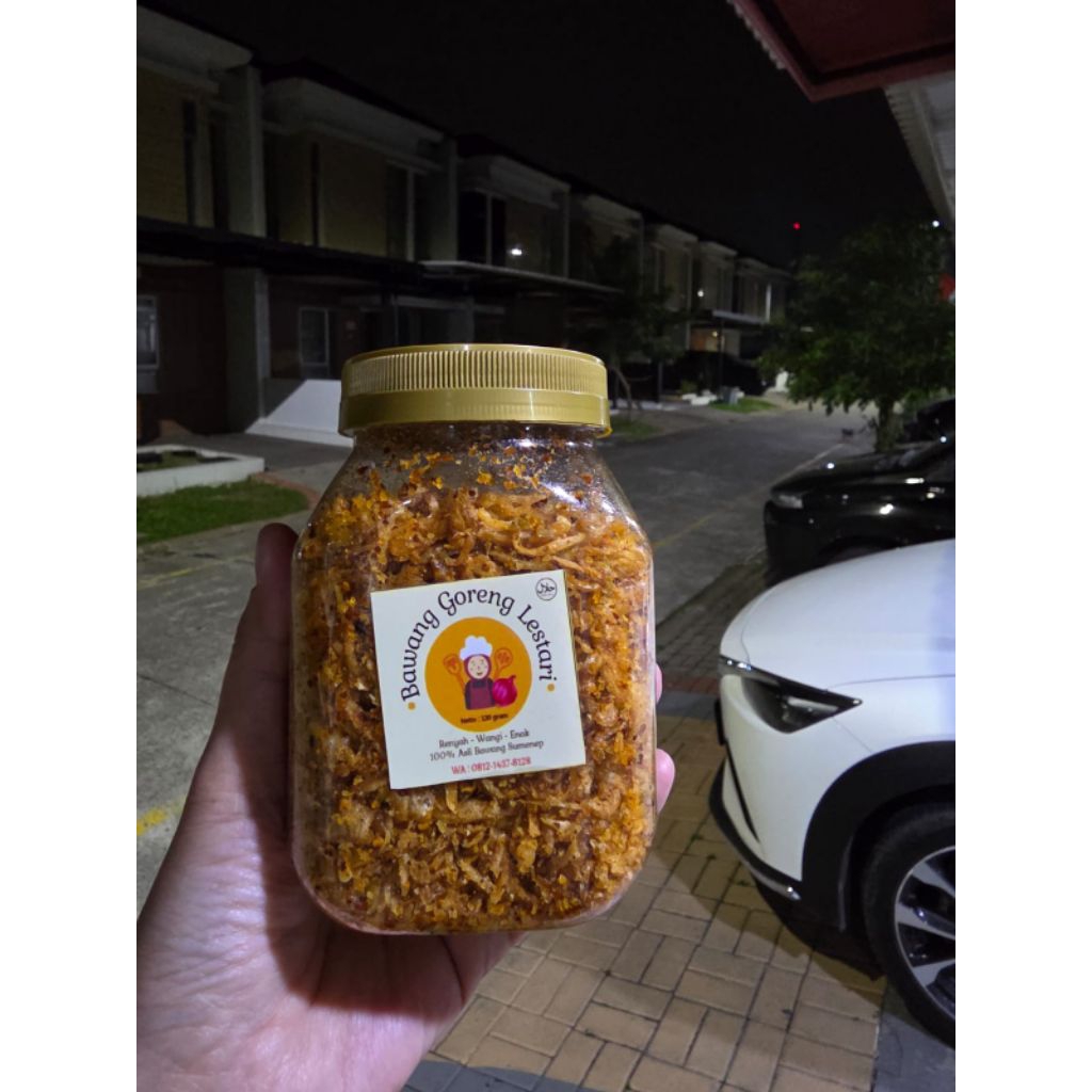 

Bagor Lestari Bawang goreng Teri Pedas (Sumenep Asli)