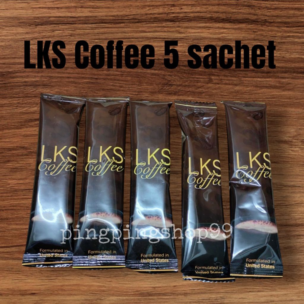 

LKS COFFEE ISI 5 SACHET / MINUMAN KOPI DIET