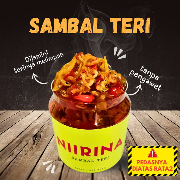 

NIIRINA Sambal Premium Ikan Teri 200gr