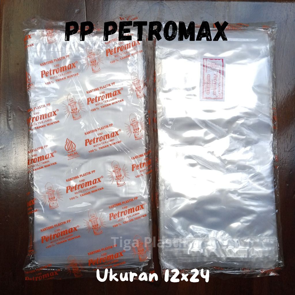 Plastik PP Bening Petromax 12x24
