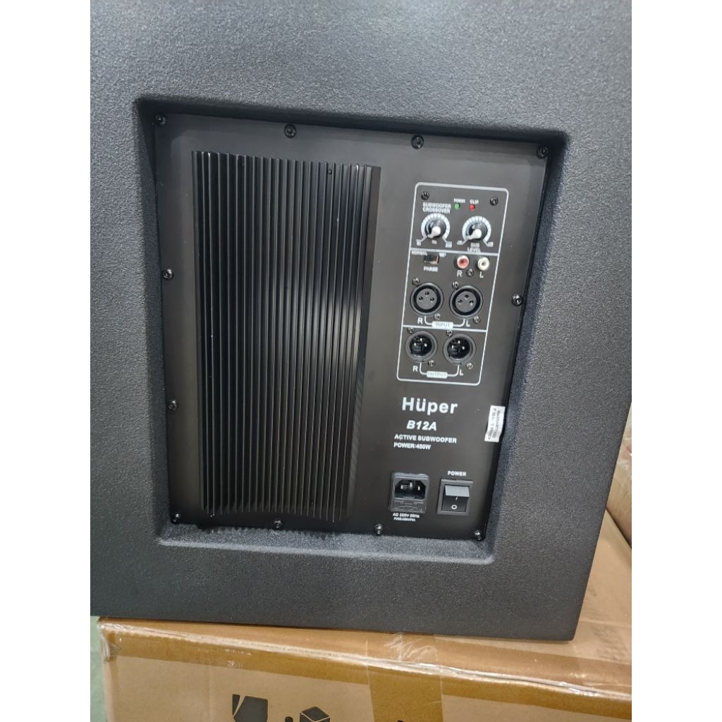 Subwoofer Aktif Huper B 12 A Original – 12 inch // Sub Active HUPER B12A