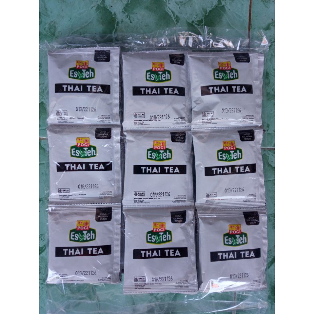 

Serbuk rasa thai tea/ Varian rasa teh poci