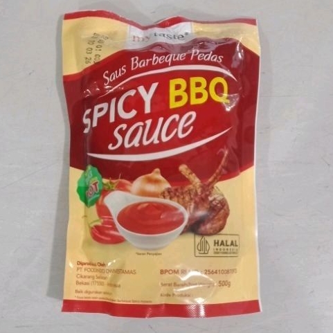 

My taste saus spicy BBQ 500g