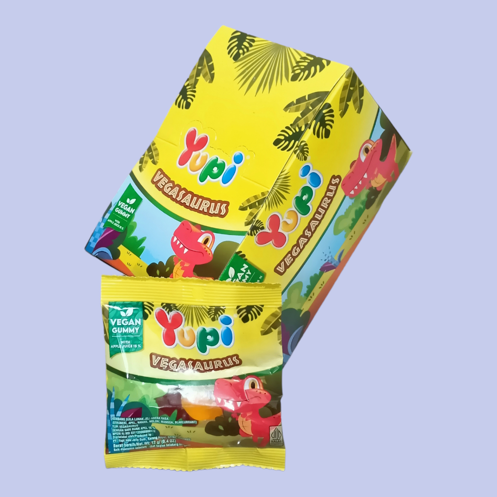 

Yupi Vegasaurus Permen Jelly [12 pcs/box]