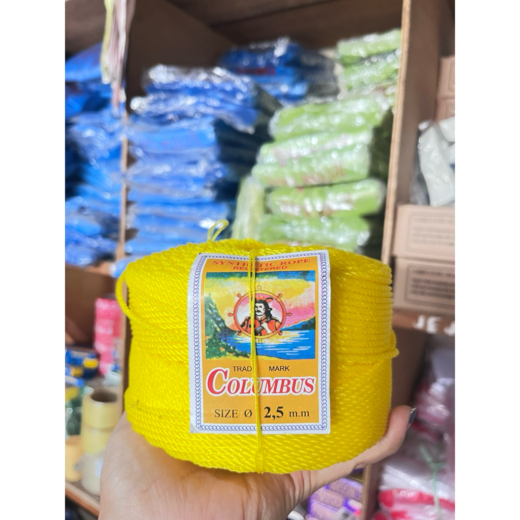 

Tali Tambang Plastik 2.5mm Columbus