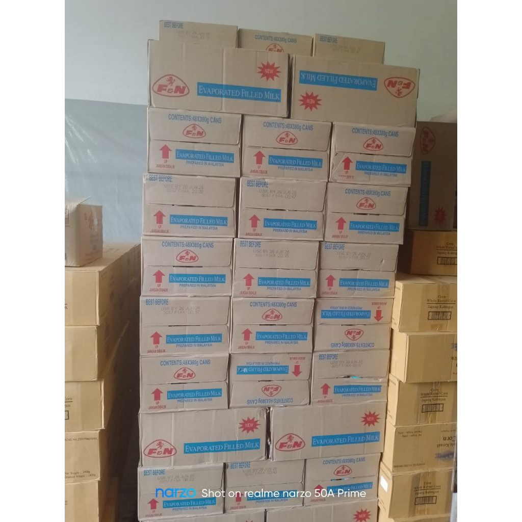 

FN Evaporated Milk Blue 48 x 380 ml ( DUS )
