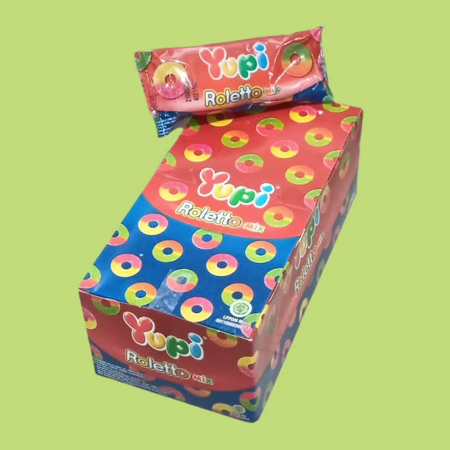 

YUPI ROLETTO Jelly Gummy Candy [12 pcs/box]