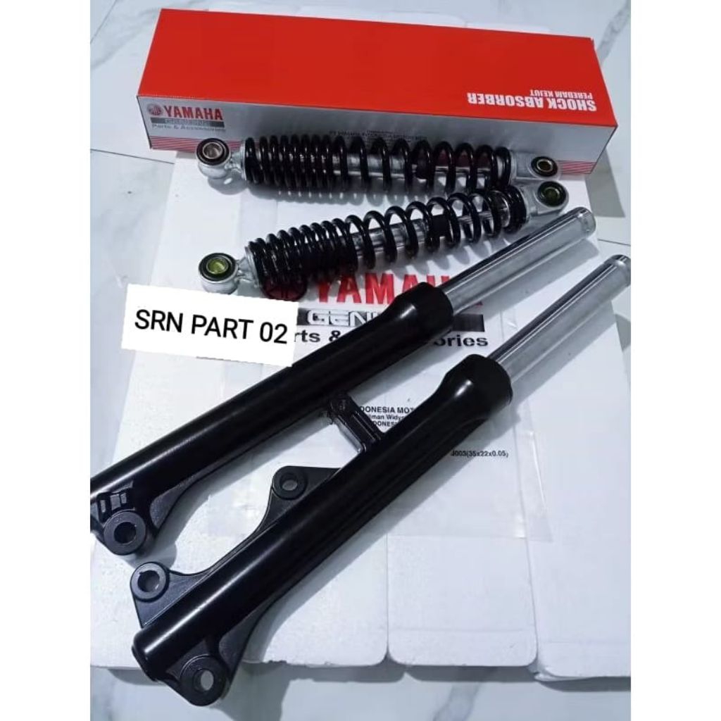 SHOCKBREAKER BELAKANG + AS SHOCK DEPAN+TABUNG VEGA R NEW VEGA ZR (3SO)