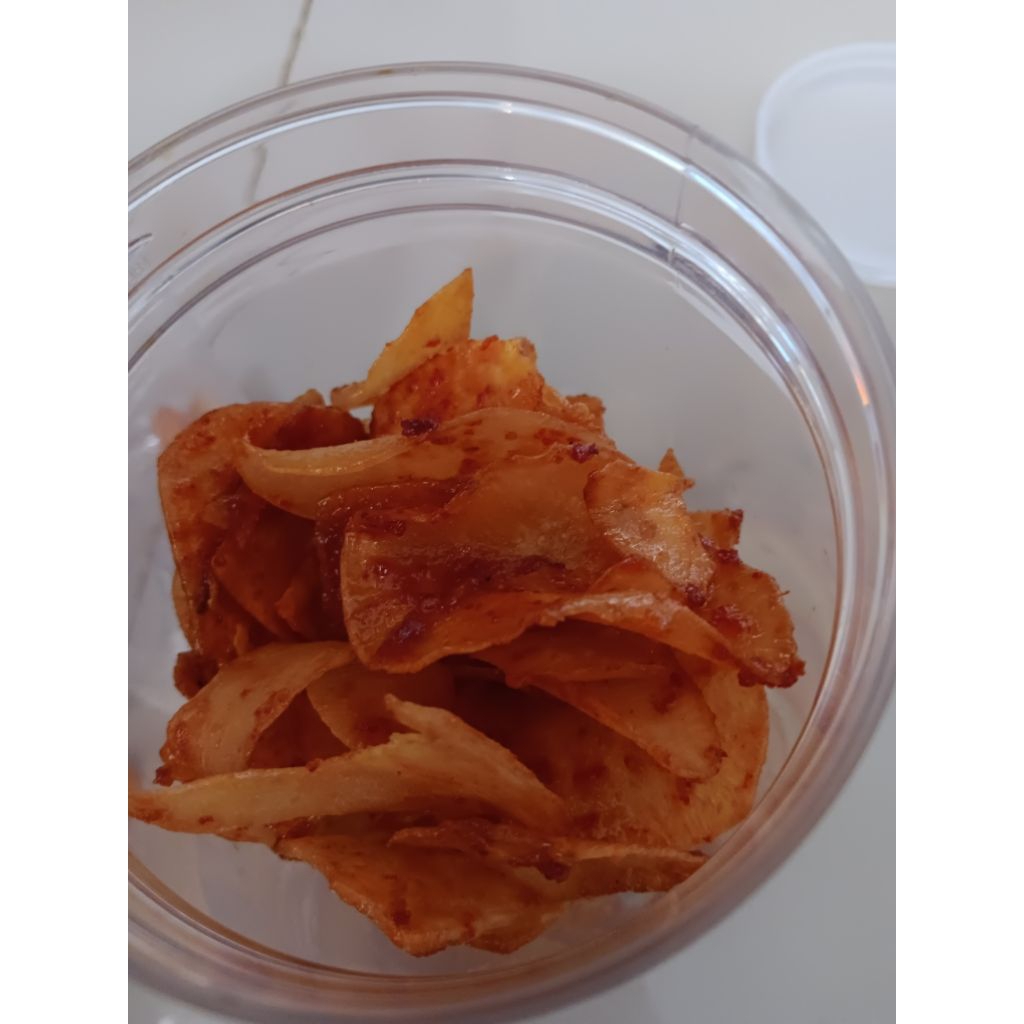 

keripik singkong pedas